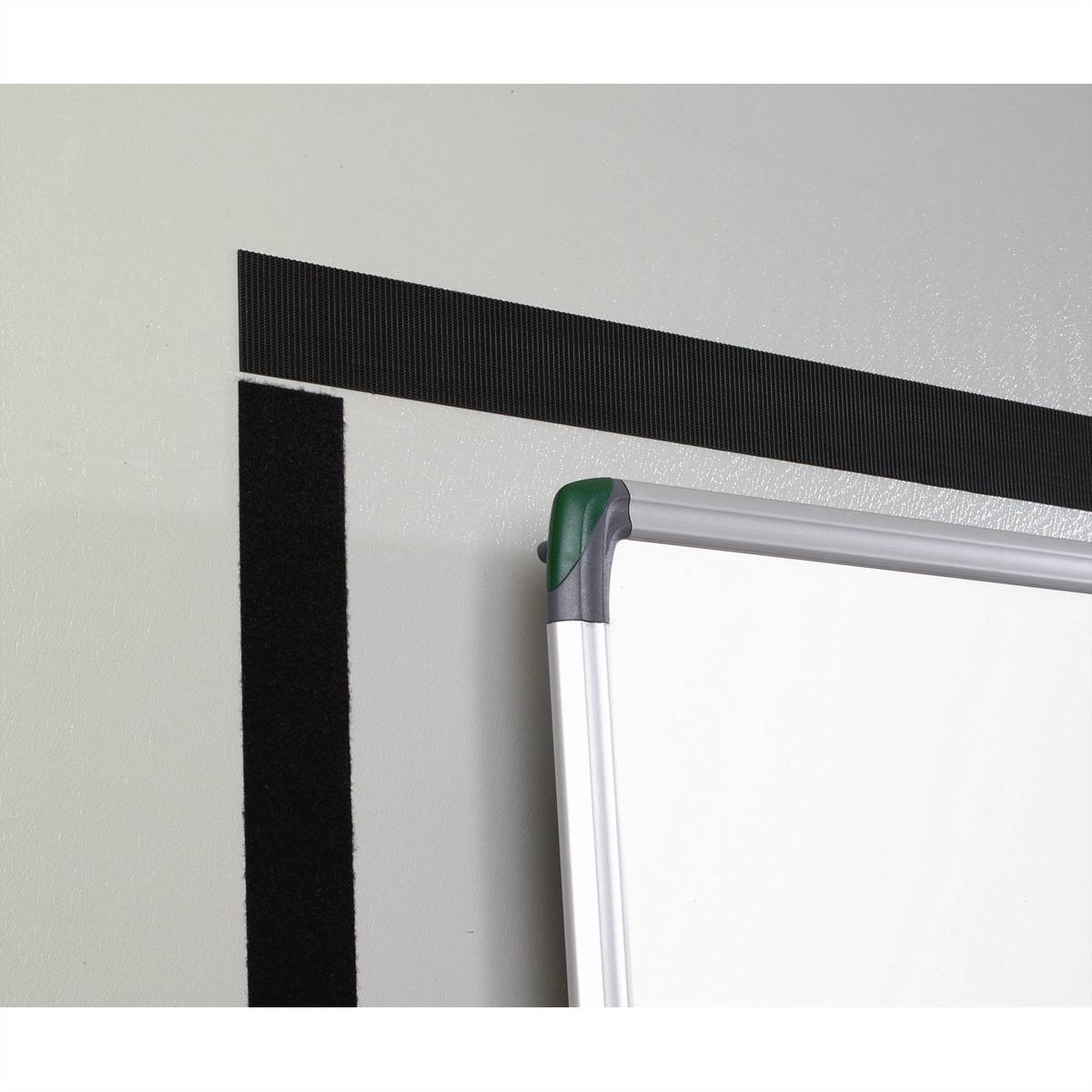 VELCRO® Bande 50mmx1m noir, crochets&velours autocollants extra fort-2