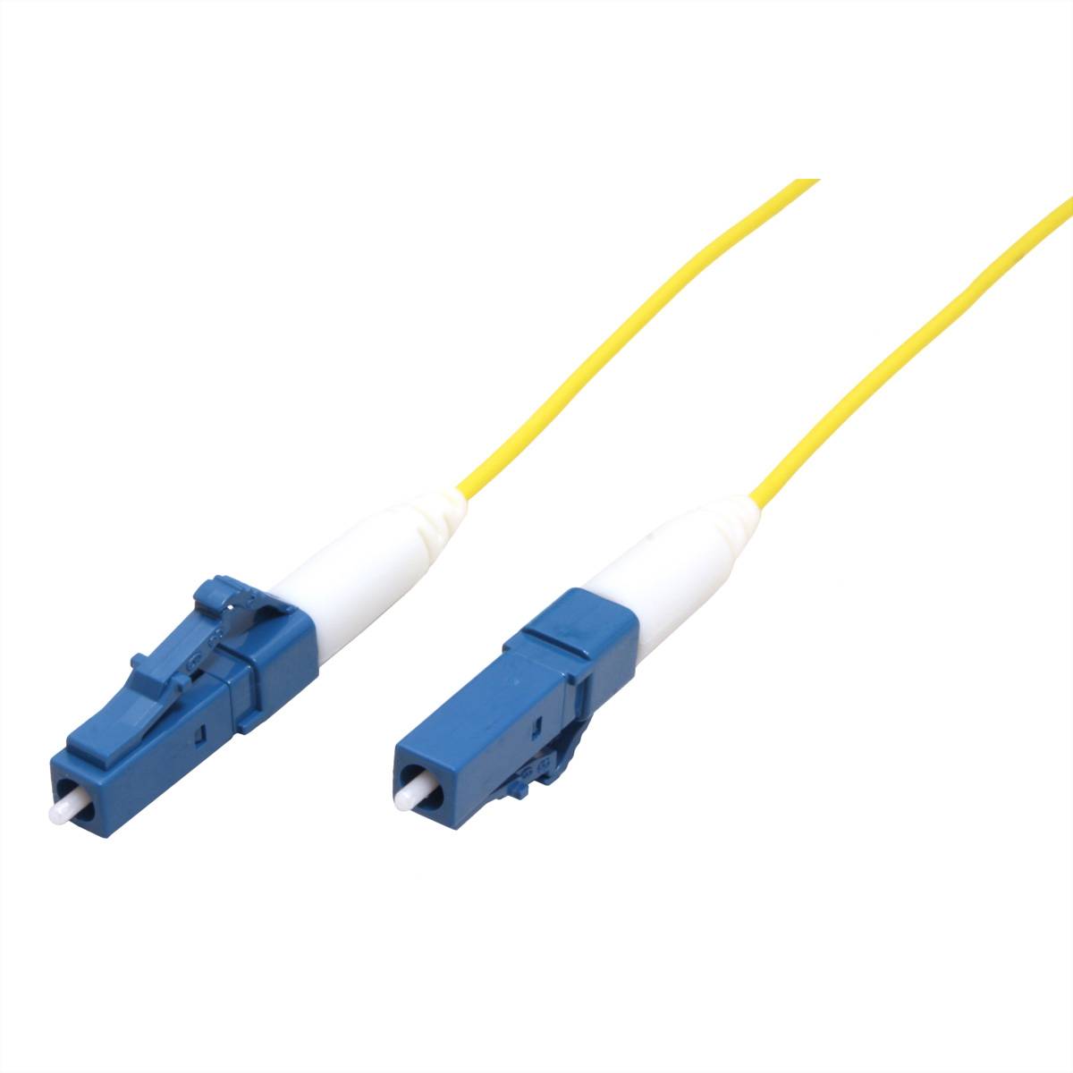 ROLINE Câble réseau à fibre optique 9/125µm OS2, LC/LC UPC, simplex, LSOH, jaune, 3 m-1