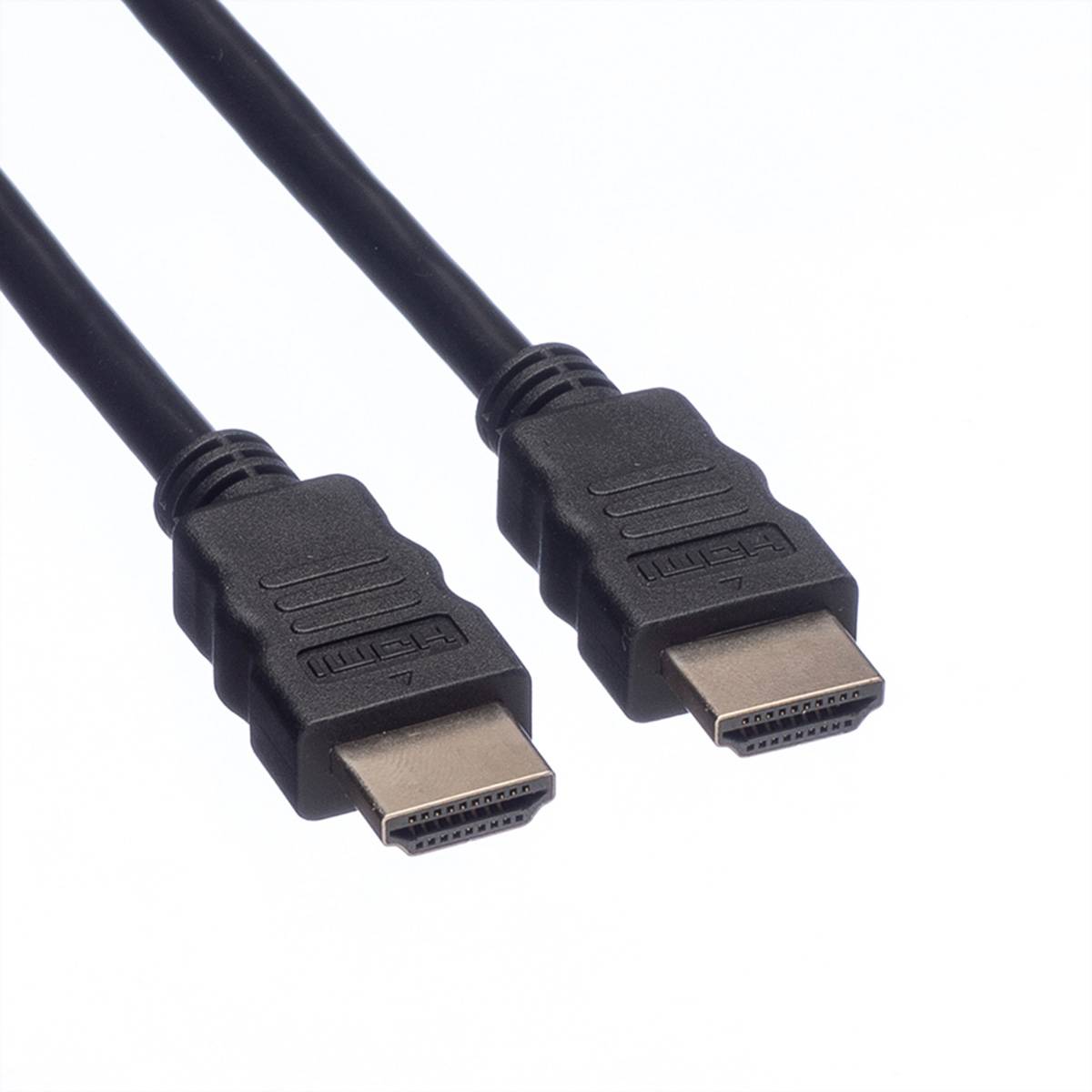 VALUE Câble HDMI Ultra HD avec Ethernet, 4K, M/M, noir, 2 m-2