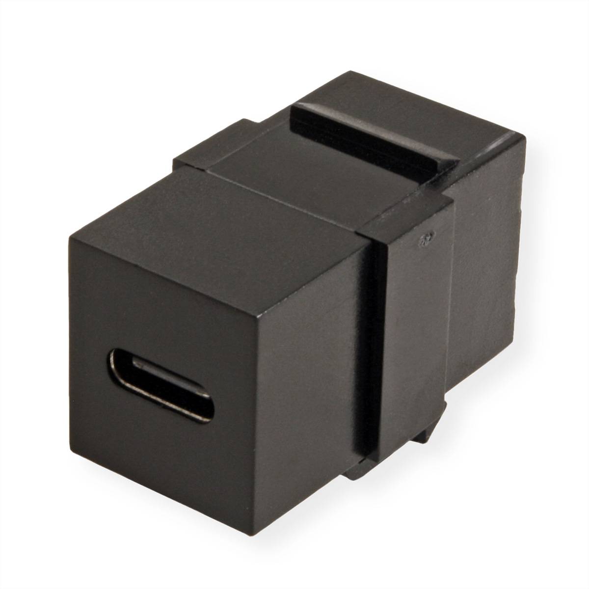 VALUE Module Keystone USB type C, noir-1