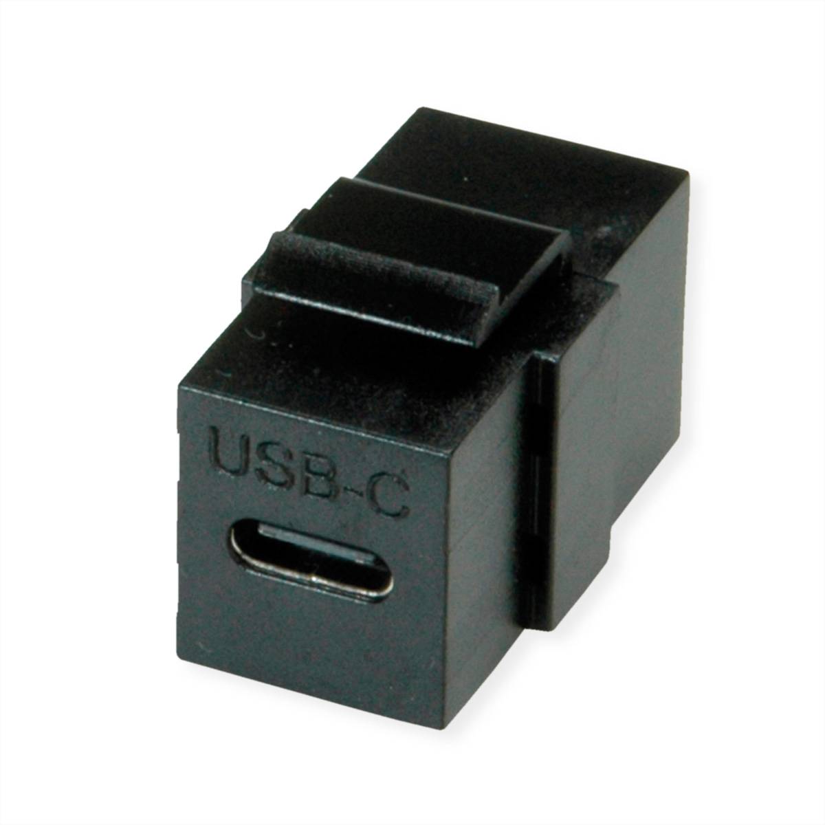 VALUE Module Keystone USB type C, noir-3