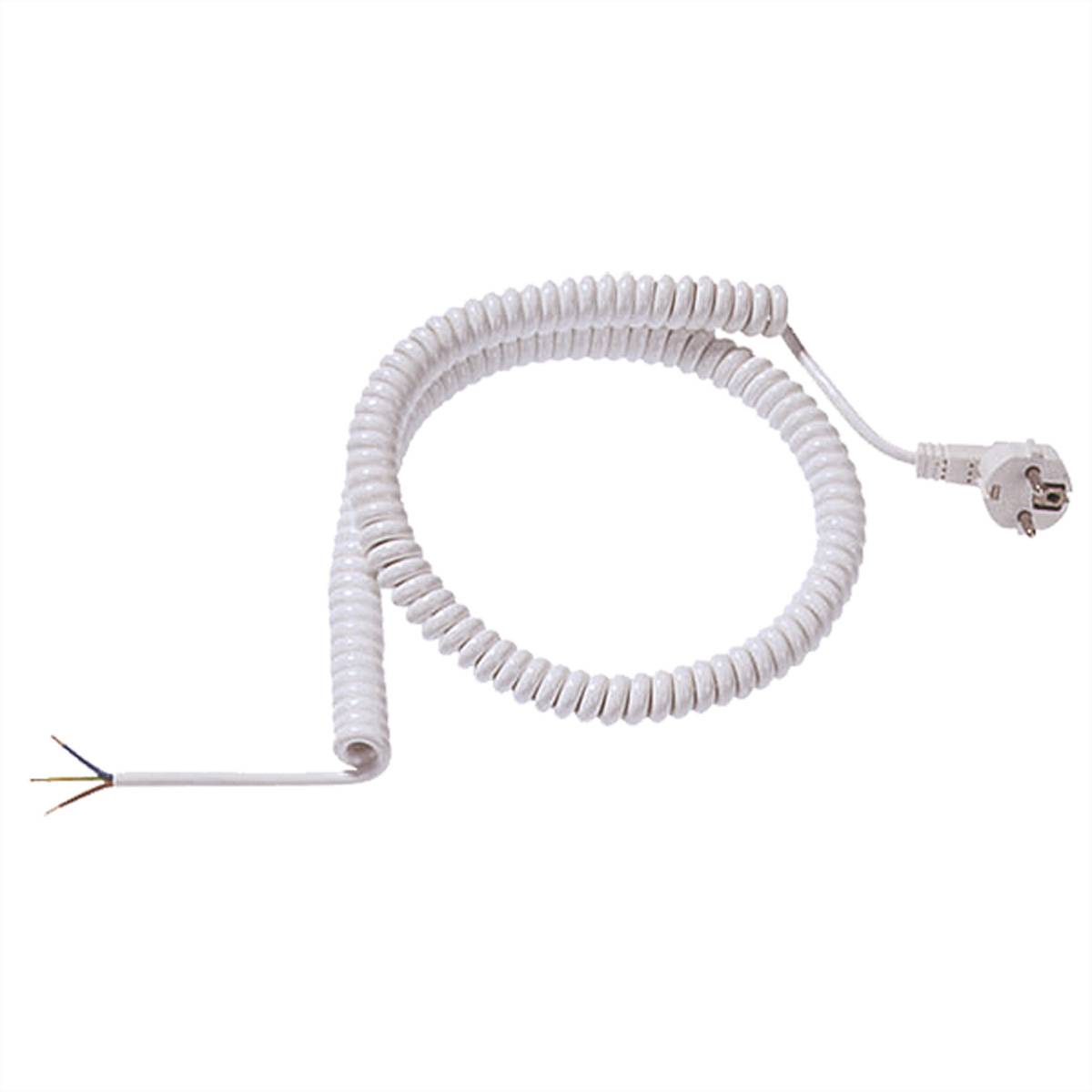 BACHMANN câble d'alimentation spiralé. YMHY-J 3G1,5 ws