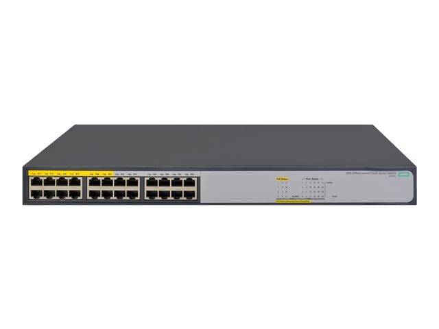 Hewlett Packard Enterprise JH019A#ABB HPE 1420-24G-PoE+ (124W) Switch - Switch Switch réseau 48 Gbit/s fonction PoE-3