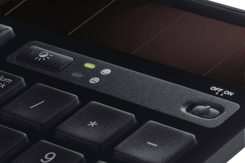 Clavier Logitech K750 Wireless Solar Keyboard noir solaire-7