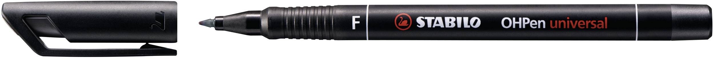 STABILO OHPen permanent 0,7 mm - noir - Carton de 10 pièces-1