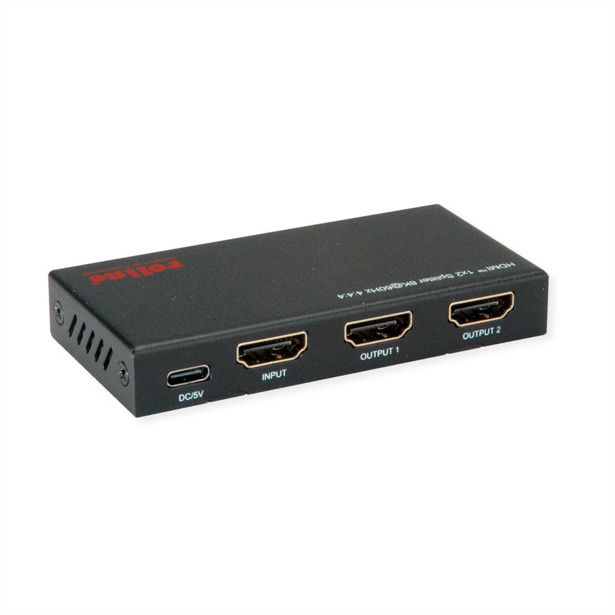 ROLINE Distributeur HDMI, 8K, 2 ports-0