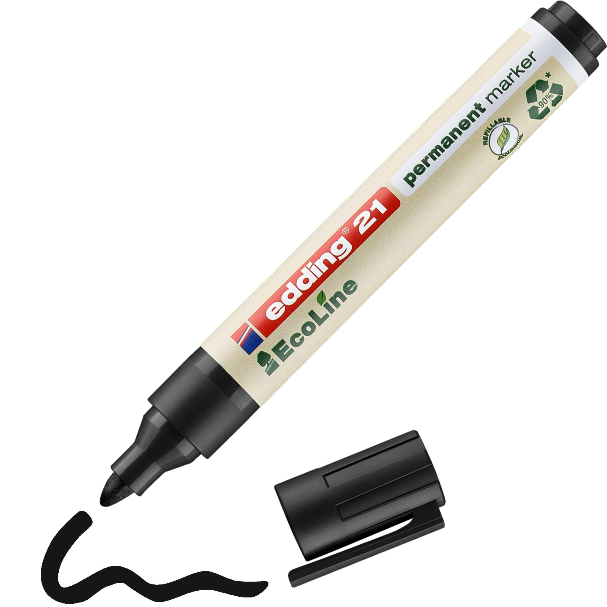 Marqueur permanent Edding 4-21-1-1001 N/A noir N/A 1 pc(s)-1