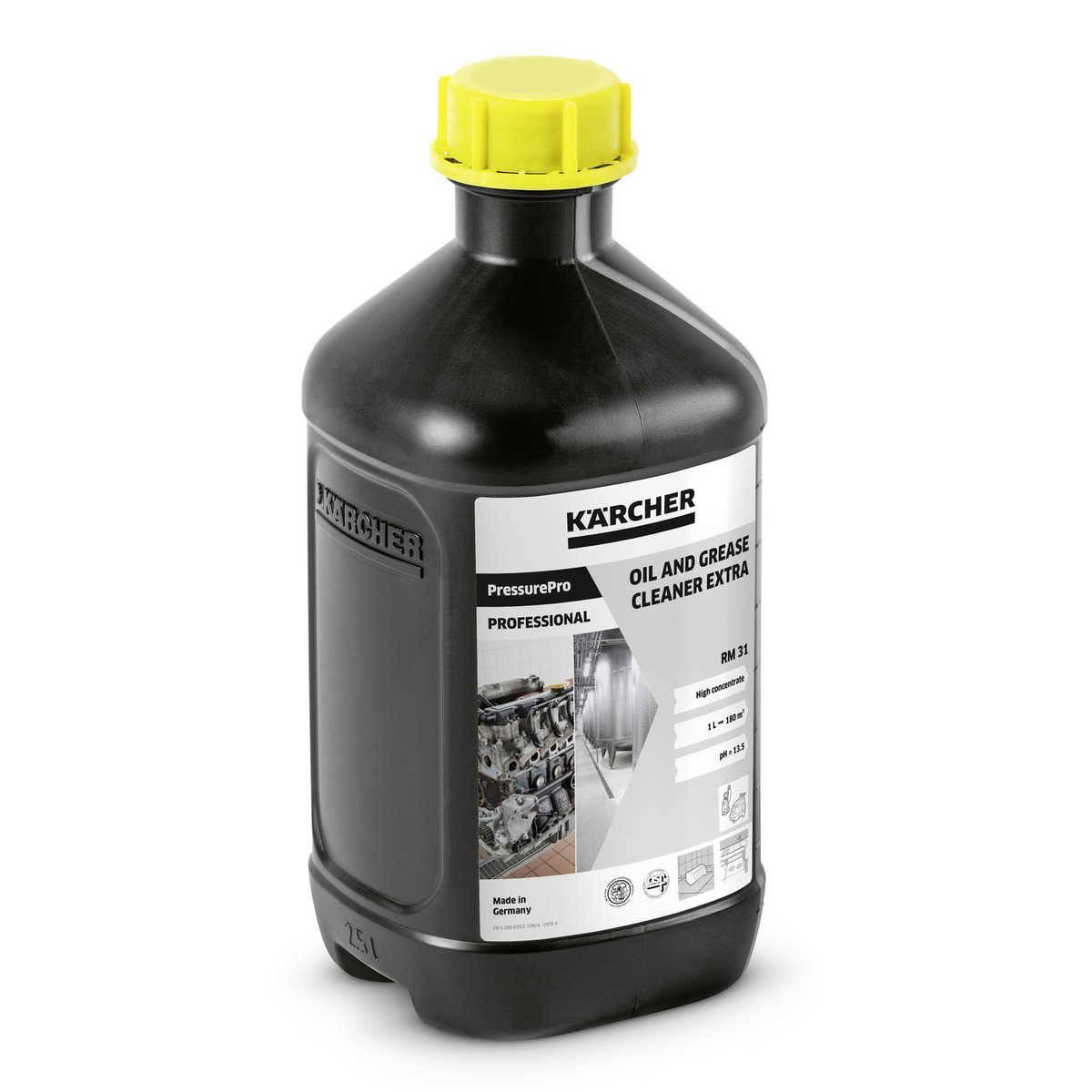 Rm31asf detergent degraissant concentre les 4 bidons de2.5l - KARCHER - détergent vehicule-0