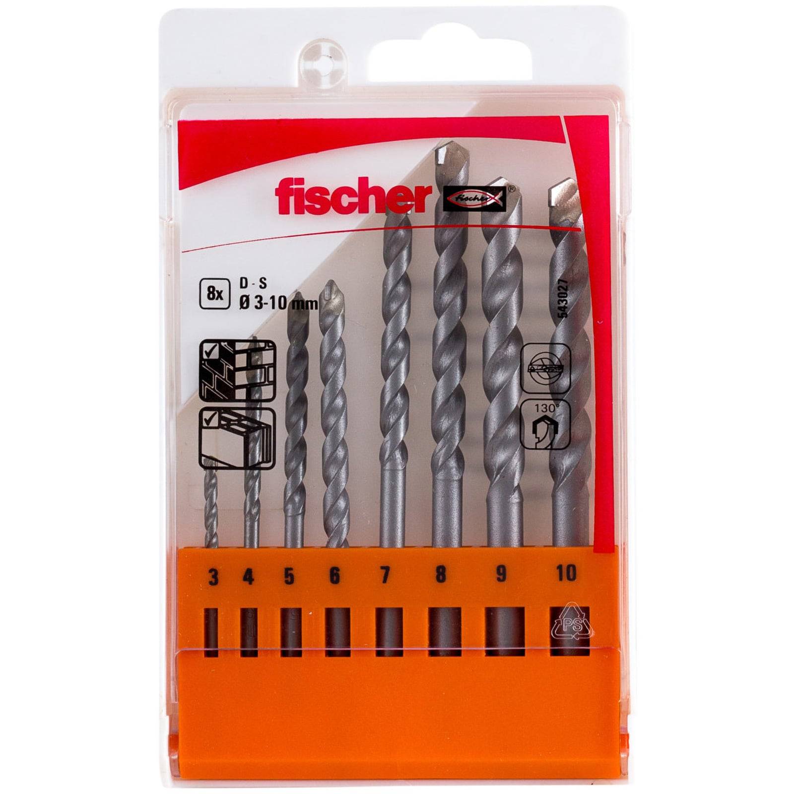 Pack 5 Forets Percusion S 4/5/6/8/10 543025 Fischer-0