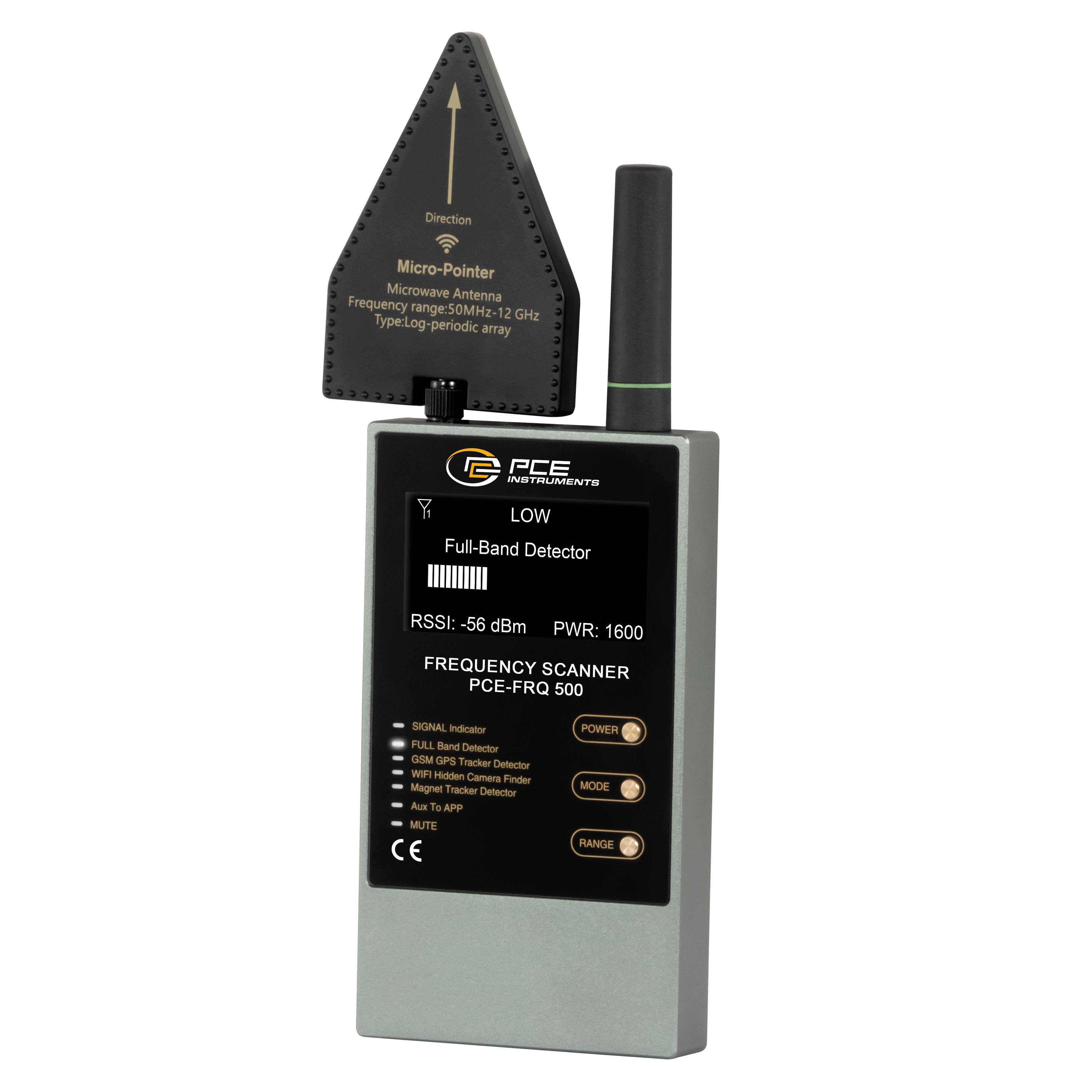 PCE Instruments PCE-FRQ 500 Testeur de champ magnétique-0