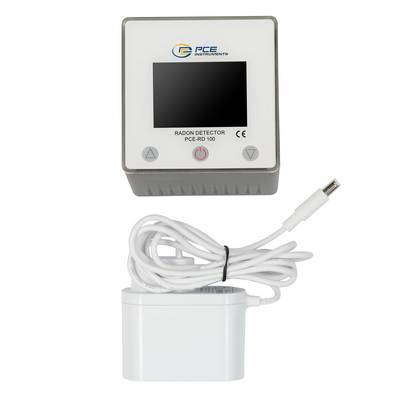Appareil de mesure du radon PCE Instruments PCE-RD 100 avec fonction enregistreur de données étalonné d'usine (sans cert-6
