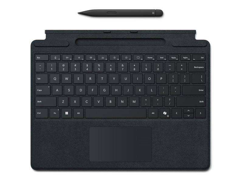 MICROSOFT Surface Pro9/10 Typecover with Slim Pen COMM black Italy-0