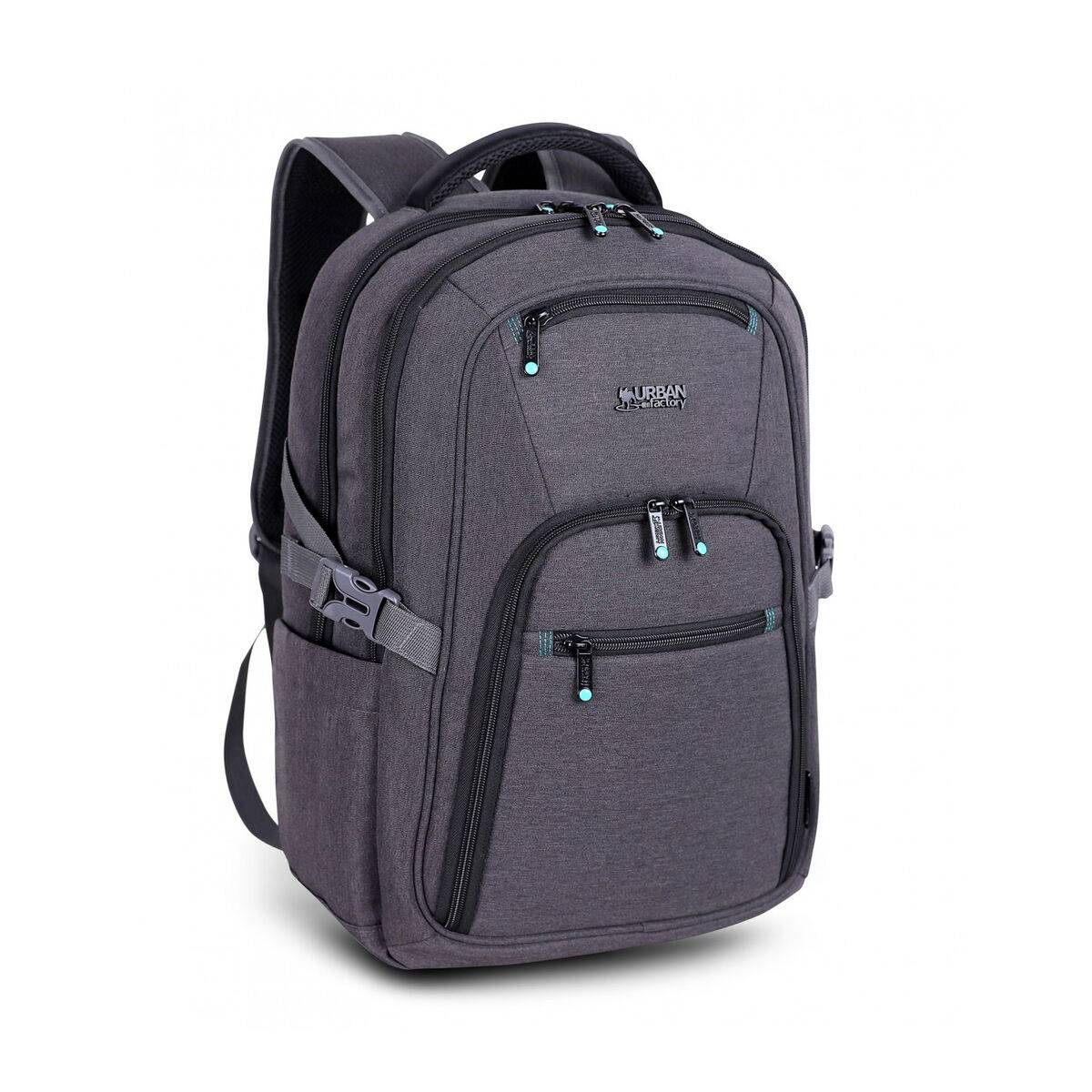 URBAN FACTORY HEAVEE GREEN Travel Backback 17.3p Eco Made-1