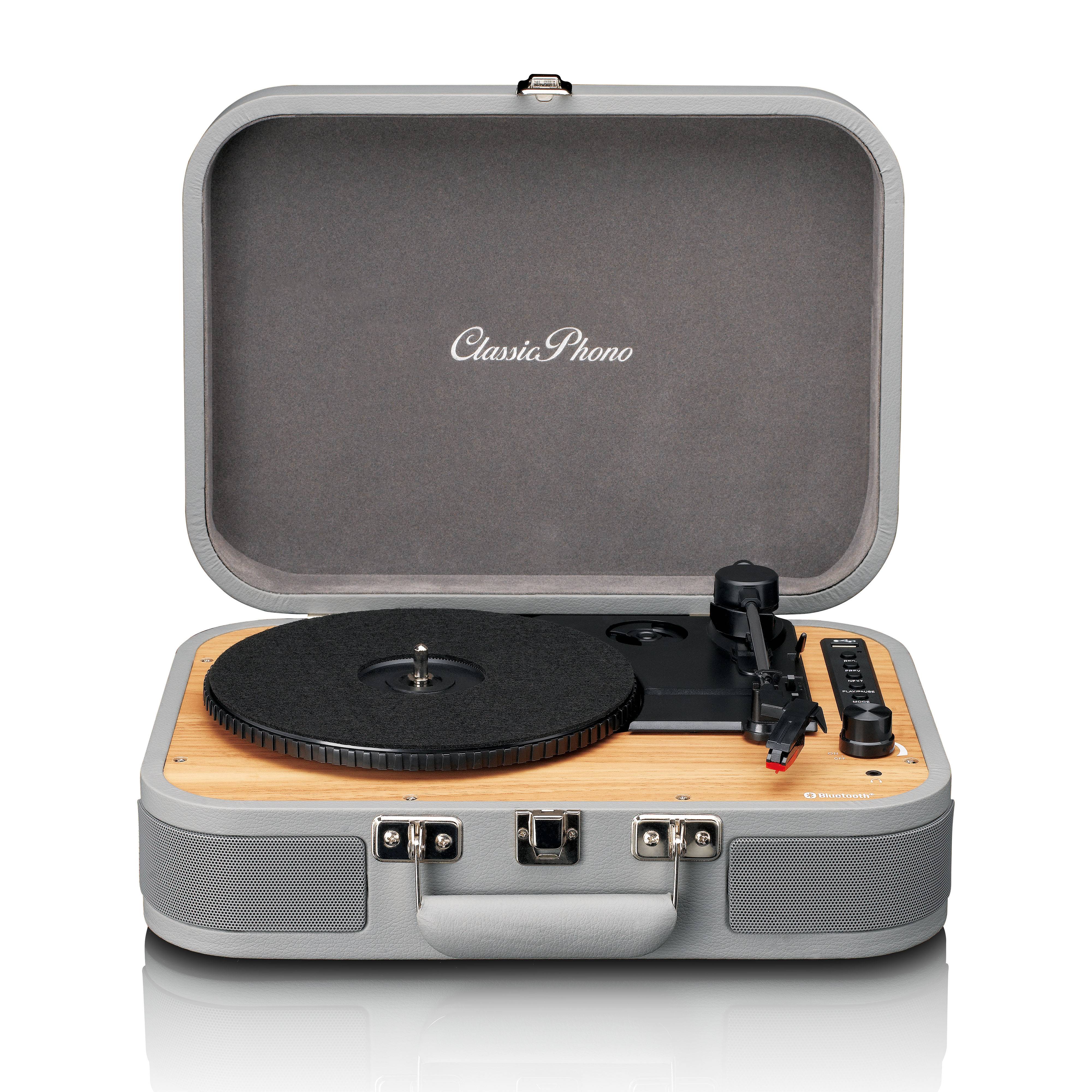 Platine Vinyle 3 Vitesses 33, 45 Et 78tr/min Lenco TT-116GY-0