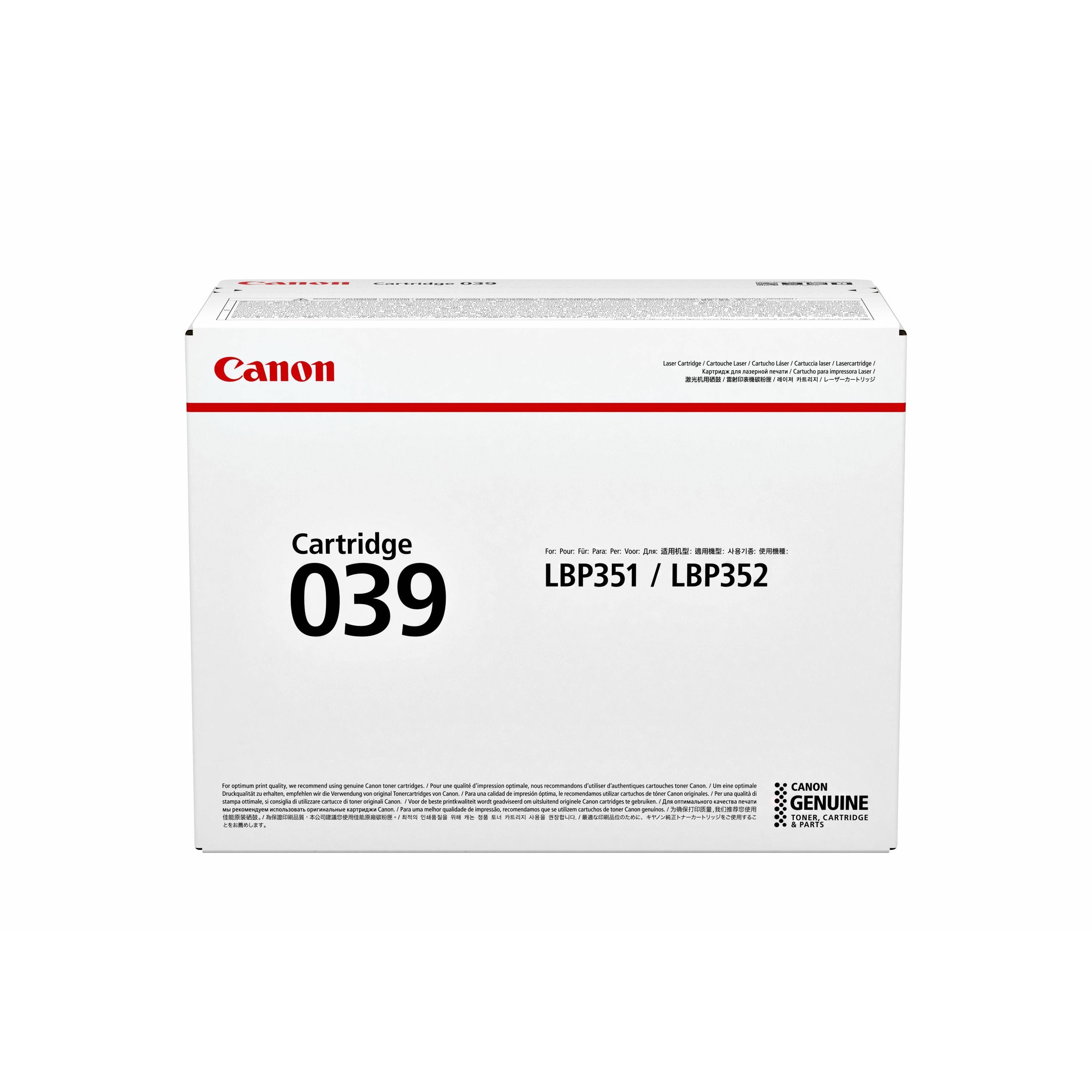 Toner/039 LBP Cartridge BK-6