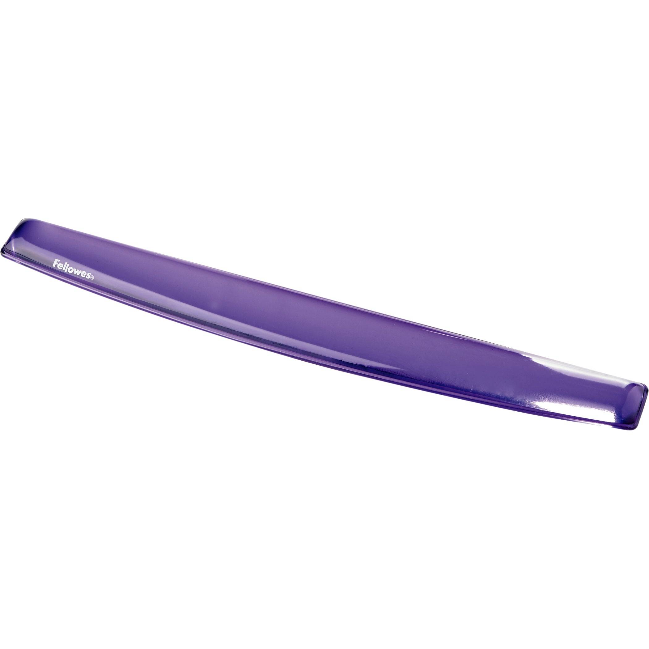 Repose-poignets pour clavier Fellowes Gel Crystal - Violet-5