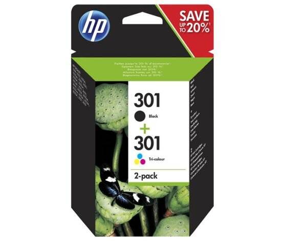 Pack 2 HP 301 noir et couleur-2