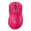 Logitech G PRO X SUPERLIGHT 2 DEX, Droitier, Optique, RF sans fil, 44000 DPI, 0,25 ms, Magenta