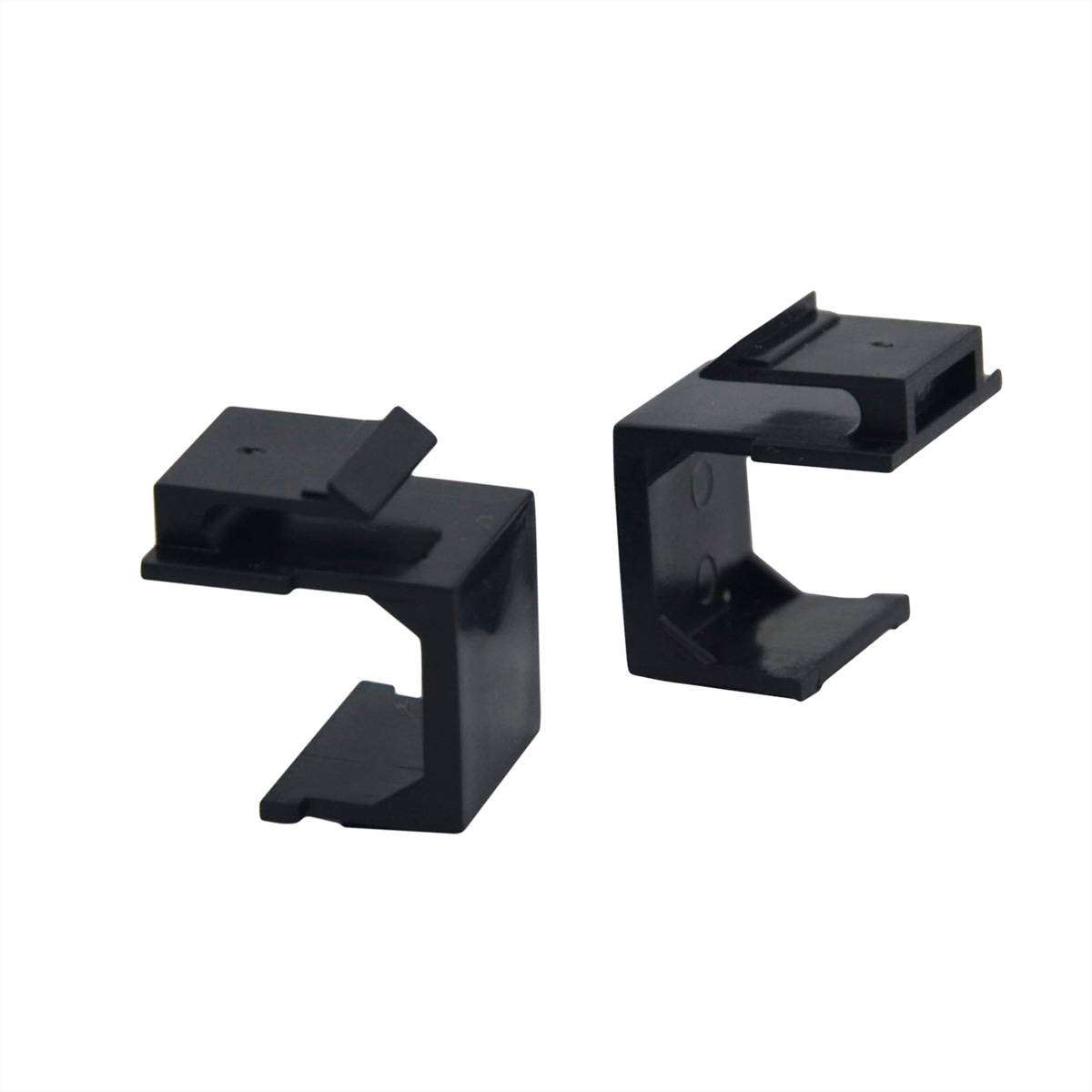 VALUE Cache pour Keystone, set de 10 pièces, noir-0