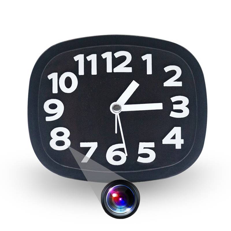 Vidéosurveillance Espionne 1080P Horloge Caméra Cachée IR Capteur Mouvement WiFi + SD 32Go YONIS-1
