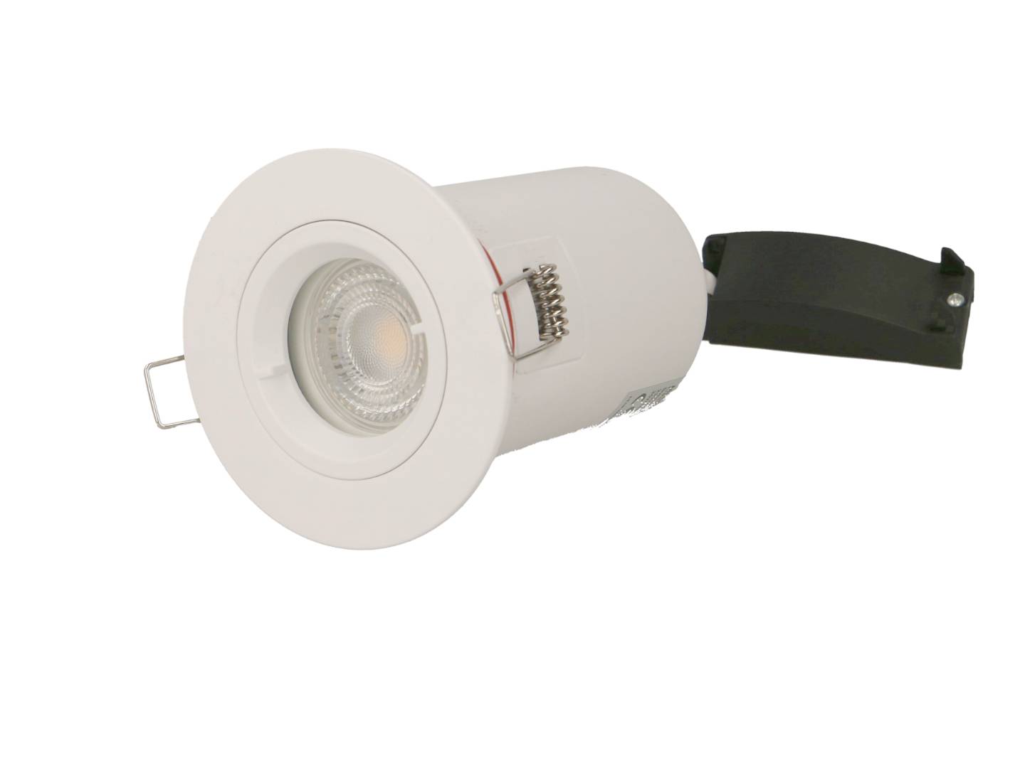 Spot plafond BBC blanc complet avec GU10 dimmable 3000K Vision el - 77187-0