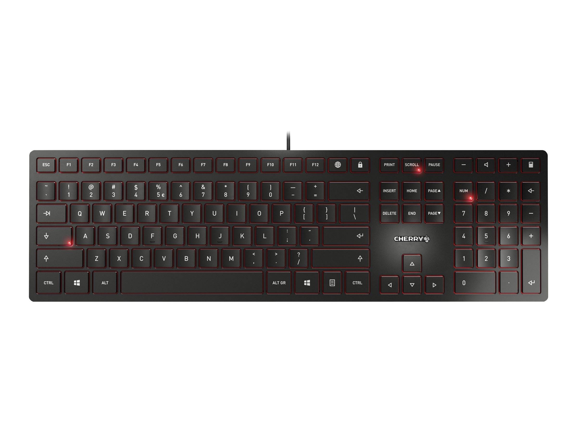 CHERRY Clavier KC 6000 SLIM USB EU noir-4