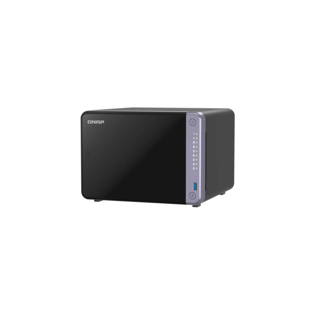 QNAP TS-632X-4G 6-bay NAS AL524 2.0GHz Quad Core 4Go DDR4 SODIMM Max. 16Go 2x10GbE SFP+-4