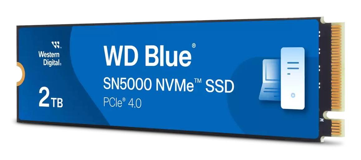 WD SSD Blue SN5000 2TB PCIe Gen4 NVMe-1