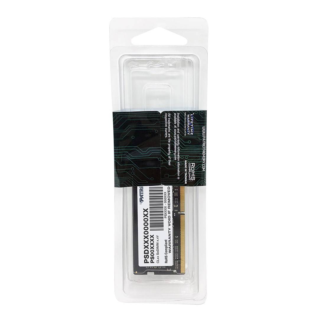 Patriot Memory Signature Line Premium Patriot, 8 Go, 1 x 8 Go, DDR4, 3200 MHz, 260-pin SO-DIMM-5
