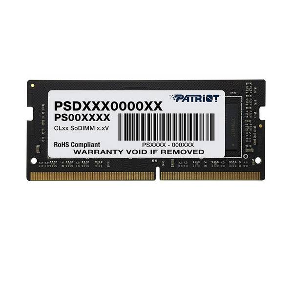 Patriot Memory Signature Line Premium Patriot, 8 Go, 1 x 8 Go, DDR4, 3200 MHz, 260-pin SO-DIMM