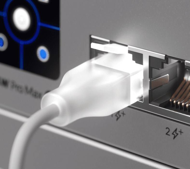 Ubiquiti UACC-Cable-Patch-EL-2M-W Câble de brassage UniFi Etherlighting-2