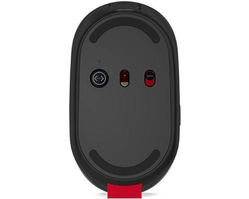 Lenovo Go, Ambidextre, Optique, RF sans fil, 2400 DPI, Noir, Gris-8