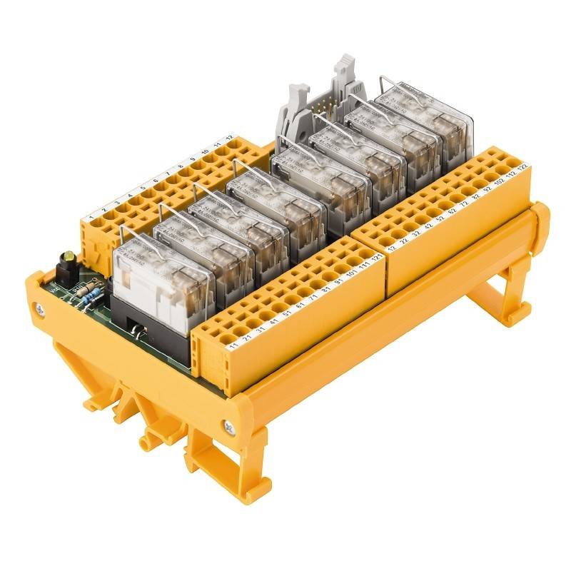 Weidmüller Carte relais avec indicateur LED 1 pc(s) RSM-8 12V+ 1CO S 1 inverseur (RT) 12 V/DC Piece-0