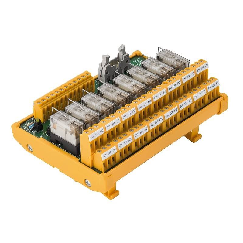 Weidmüller Carte relais avec indicateur LED 1 pc(s) RSM-8 115VAC/DC 2CO Z 2 inverseurs (RT) 115 V DC/AC Piece-0