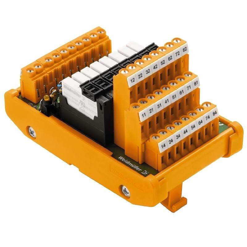 Weidmüller Carte relais avec indicateur LED 1 pc(s) RSMS-8 12V- 1CO S 1 inverseur (RT) 12 V/DC Piece-0
