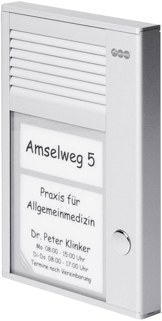 Set complet d'Interphone filaire 1 foyer Auerswald 90634 argent-0