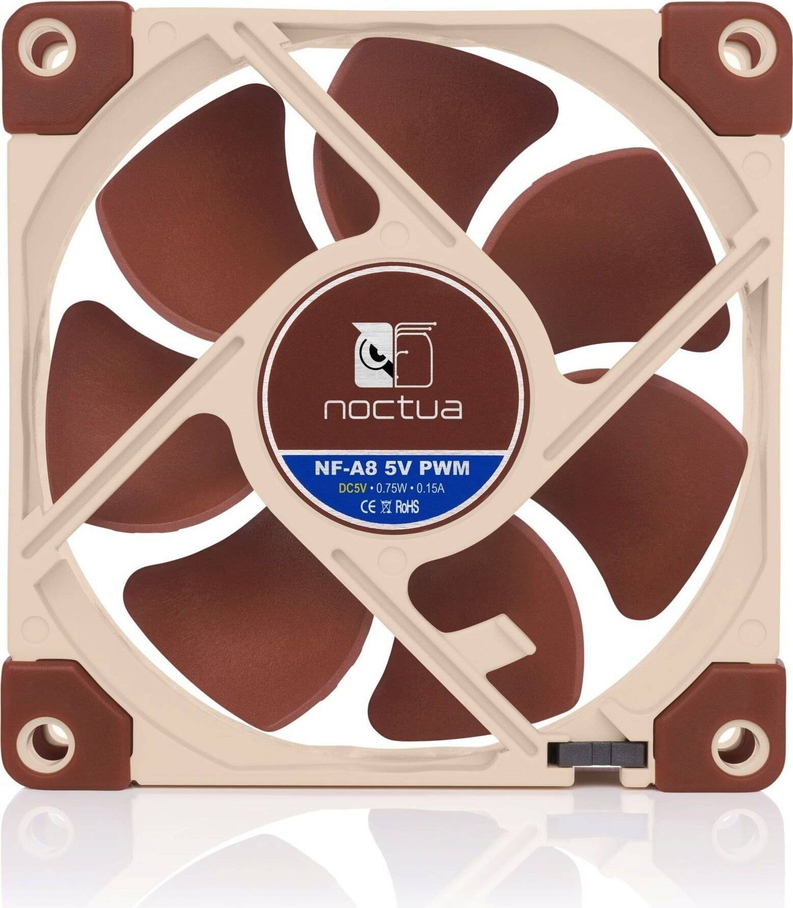 Noctua 9010018100310 Ventilateur pour PC marron (l x H x P) 80 x 80 x 25 mm-6