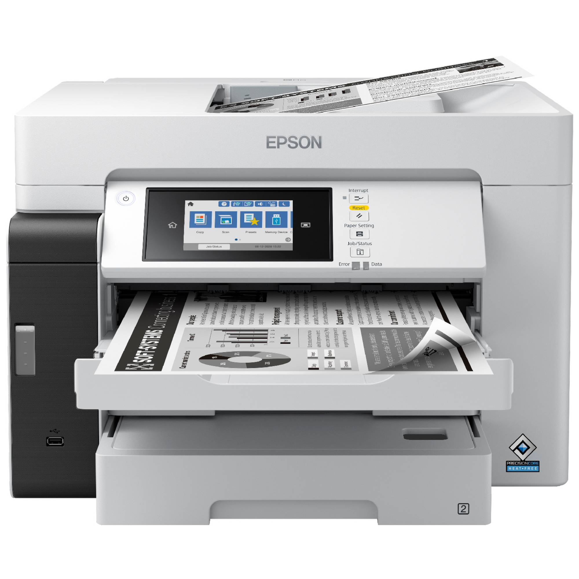 EPSON EcoTank Pro ET-M16685 MFP Mono inkjet ITS A3 25ppm Print 550sheets USB LAN Wi-Fi-3