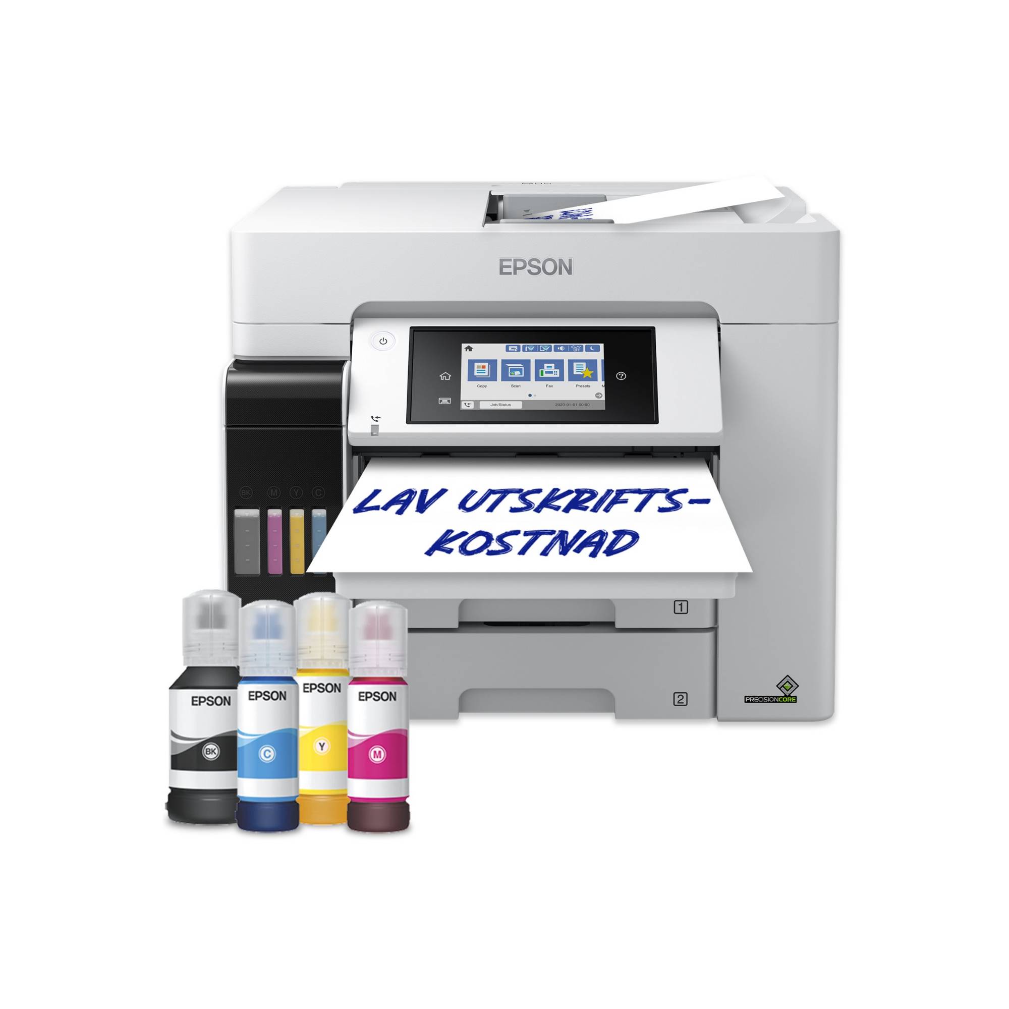 EPSON EcoTank Pro ET-5885 MFP colour inkjet ITS A4 25ppm Print 250sheets USB LAN Wi-Fi NFC-1