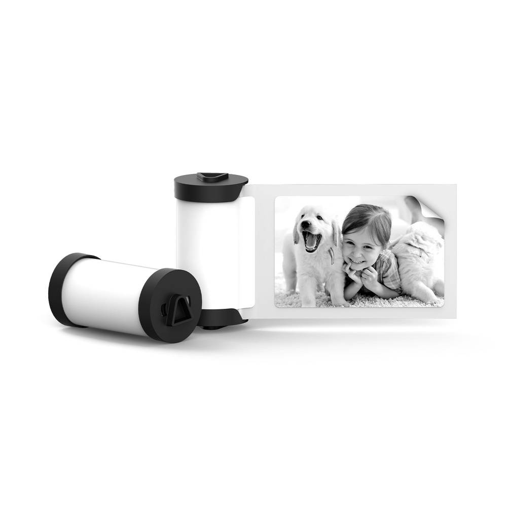 Kodak Memo Shot Era - Lot de 9 rouleaux de papier adhésif pour imprimante MS100 - Papier de haute qualité pour étiquett-0