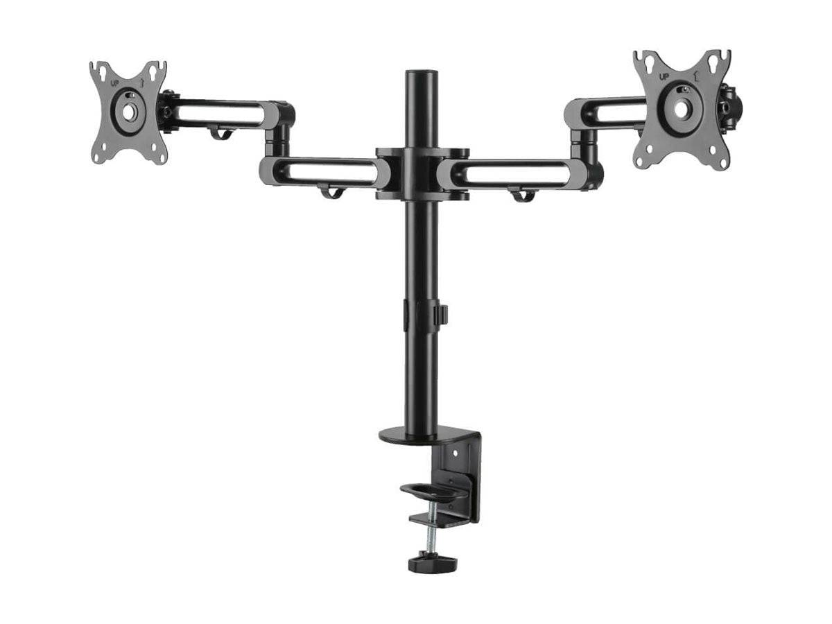 EATON TRIPPLITE Dual-Monitor Flex-Arm Desktop Clamp for 13p to 27p Displays-1
