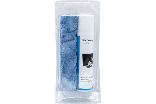 DACOMEX Kit de nettoyage écran LCD/plat 85ml + chiffon-0