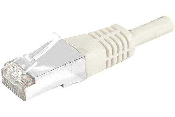 Cordon RJ45 catégorie 6 S/FTP gris - 90 m-0