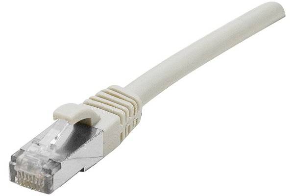 Cordon RJ45 catégorie 6A S/FTP LSOH snagless gris - 15 m-0