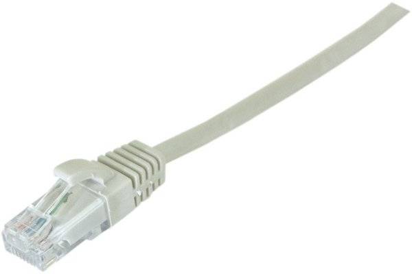 Cordon RJ45 catégorie 6A U/UTP snagless gris - 1 m