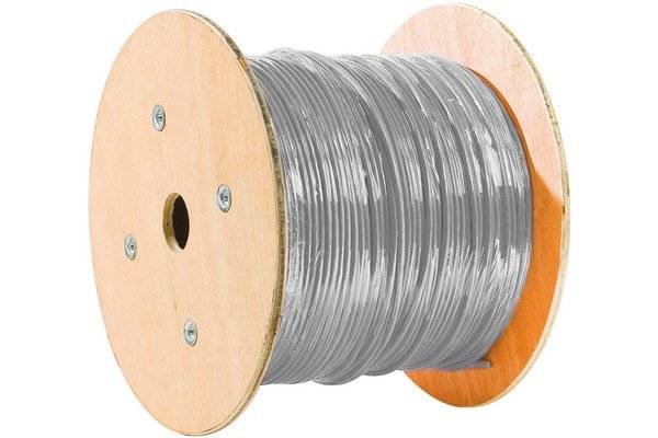 EKIVALAN CABLE DOUBLE MONOBRIN F/FTP CAT6A GRIS LS0H RPC Dca - 500M-0