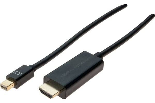 Cordon mini displayport 1.2 vers hdmi 2.0 actif - 2M-0