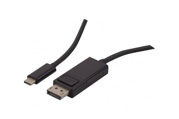 Cordon USB 3.2 Type C vers DisplayPort 1.2 -1m-0