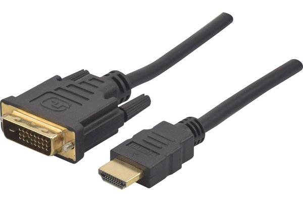 Cordon hdmi a/dvi - 3 m-0