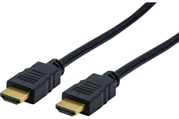 CORDON HDMI HIGHSPEED AVEC ETHERNET OR - 5m-0